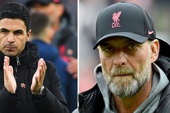 Arteta trách học trò vì mất điểm, Klopp xát muối vào Arsenal