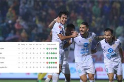 Người cũ HAGL rực sáng, Nam Định hạ SLNA, leo lên ngôi đầu V-League 2023