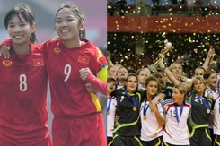 Huỳnh Như, Thanh Nhã cùng ĐT Việt Nam hiên ngang so tài với đội bóng 2 lần vô địch World Cup