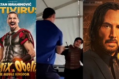 Ibrahimovic trổ tài võ thuật đáng kinh ngạc, fan nằng nặc yêu cầu tham gia John Wick