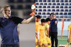 CẬN CẢNH: HLV Troussier ‘hét ra lửa’ với U22 Việt Nam, đàn em Quế Ngọc Hải bị cho ra rìa vì tập không tốt