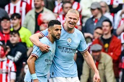 Mahrez lập hat-trick hủy diệt ở FA Cup, Man City gửi thông điệp thách thức tới Arsenal và MU