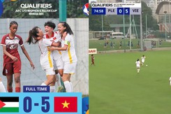 Đàn em Thanh Nhã và Huỳnh Như giúp ĐT Việt Nam thắng giòn giã 5-0, tạo địa chấn ở giải châu Á