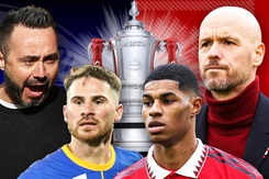 Lịch thi đấu bóng đá hôm nay 23/4: Brighton vs MU, Barcelona vs Atletico