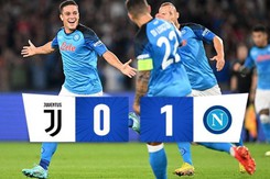 Juventus thua tức tưởi sau khi bị từ chối bàn thắng 2 lần, Napoli xác định ngày lên ngôi vô địch Serie A
