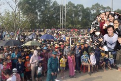 Sốt với trận cầu thiện nguyện của Quế Ngọc Hải: Khán giả đông không kém chảo lửa thành Vinh