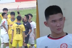 Đàn em Hoàng Đức tát cầu thủ U19 HAGL ở VCK U19 quốc gia nhận cái kết cực đắng