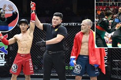 Nhìn cao thủ Brazil ấm ức, lại nhớ võ sỹ Việt Nam vô địch thế giới khóc vì chủ nhà Indonesia xử ép