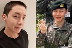 J-Hope BTS khỏe khoắn trong bộ quân phục