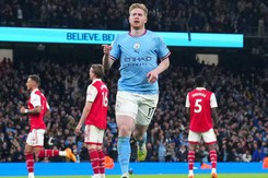Điểm nhấn Man City 4-1 Arsenal: Chênh lệch đẳng cấp, Man xanh tiến gần ngôi vô địch