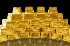 Giá vàng thế giới đi xuống do những bất ổn của ngành ngân hàng Mỹ