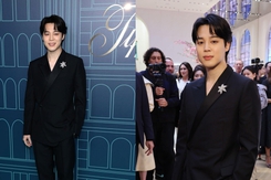 Jimin BTS sang trọng và lịch lãm tại sự kiện của Tiffany & Co ở Mỹ