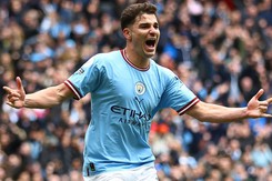 Man City chưa cần Haaland trở lại, vì Julian Alvarez thay thế quá xứng đáng