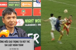 HLV Khánh Hòa chỉ trích trọng tài về quả 11m gây tranh cãi sau màn bẻ còi gây xôn xao V-League