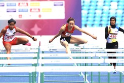 Hiệu ứng Nguyễn Thị Oanh lan tỏa, hai VĐV Việt Nam thống trị đường đua 100m