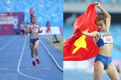 Nguyễn Thị Oanh tăng tốc như chớp để giật vàng trước mặt VĐV Indonesia, lập kỷ lục vô tiền khoáng hậu cho điền kinh Việt Nam