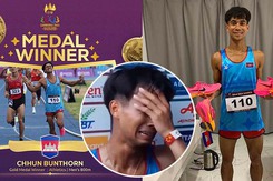 VĐV mồ côi giành HCV lịch sử SEA Games khóc nức nở: ‘Nếu bố mẹ tôi còn sống, không biết họ sẽ hạnh phúc nhường nào’ 