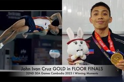 Giành HCV SEA Games 32, VĐV Philippines bật khóc vì đã có tiền cho 6 người em đi học