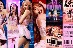 Blackpink là nhóm nhạc K-pop đầu tiên đạt được thành tích này trên Youtube
