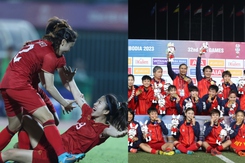 Tuyển nữ Việt Nam mưa tiền thưởng từ VFF và THACO sau khi lập kỳ tích lịch sử ở SEA Games