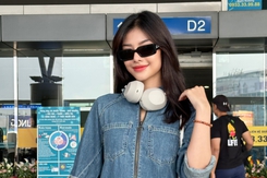 Á hậu Lona Kiều Loan sang Hàn Quốc đào tạo kỹ năng ca sĩ