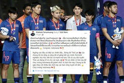 HLV Kiatisuk chúc mừng Indonesia, nói lời gan ruột với đội U22 Thái Lan sau thất bại SEA Games 32