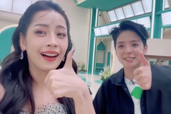 Chi Pu trong hậu trường ‘Đạp gió 2023’: Dạy Amber hát tiếng Việt, nhan sắc làm các tỷ tỷ muốn… ‘lật bàn’