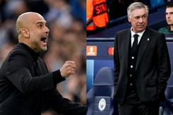 Pep Guardiola mơ về cú ăn ba, Ancelotti thua tâm phục khẩu phục