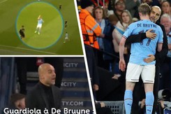 De Bruyne mất bình tĩnh, quát thầy Guardiola