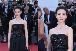 Lưu Thi Thi tại LHP Cannes: Nhan sắc rực rỡ nhưng phong cách kém nổi bật!