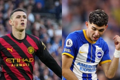 Brighton buộc ĐKVĐ Man City chia điểm bằng siêu phẩm sút xa, thiết lập thành tích khó tin trước đội bóng của Pep Guardiola
