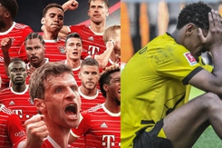 Dortmund ‘tự bắn vào chân’, dâng chức vô địch cho Bayern Munich theo kịch bản khó tin
