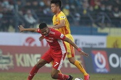 Trực tiếp bóng đá Thanh Hoá vs Viettel: Ngoại binh gỡ hòa cho đội khách (Hiệp 1)