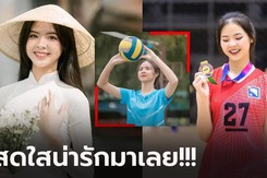 Báo Thái Lan ngỡ ngàng trước nhan sắc thiên thần của hoa khôi bóng chuyền thi Hoa hậu thế giới Việt Nam