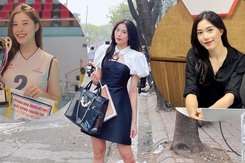 Mỹ nhân bóng chuyền Đặng Thu Huyền tuyên bố giải nghệ sớm, giờ thành MC thể thao vạn người mê