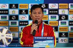 HLV Hoàng Anh Tuấn: ‘U17 Việt Nam không lo sức ép, càng đông CĐV càng hưng phấn’