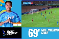 U17 Việt Nam đánh rơi chiến thắng sau sai lầm của thủ môn, đường tạt bóng lỗi của đối thủ vô tình thành siêu phẩm