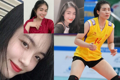 Ngẩn ngơ trước đội trưởng, hoa khôi bóng chuyền nữ TPHCM, chủ công 9X đã tài năng lại đẹp xuất sắc