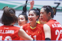 Thắng đội hơn 2 bậc trên BXH thế giới, ĐT bóng chuyền nữ Việt Nam lập thành tích ấn tượng, tiến sát chức vô địch châu Á