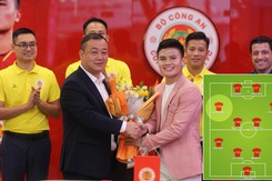 Công an Hà Nội xây dựng Quang Hải thành thủ lĩnh 