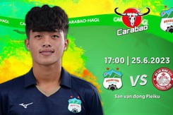 Lịch thi đấu bóng đá hôm nay 25/6: HAGL vs TPHCM, Khánh Hòa vs Hà Nội