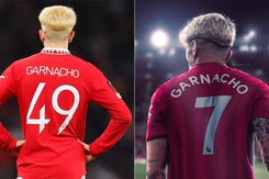 Garnacho sắp nhận áo số 7 ở MU, sẵn sàng kế tục Cantona, Beckham, Ronaldo