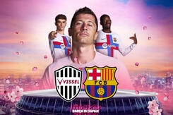 Lịch thi đấu bóng đá hôm nay 6/6: SLNA vs TPHCM, Vissel Kobe vs Barcelona