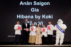 4 nhà hàng đầu tiên được gắn 1 sao Michelin tại Việt Nam