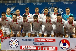 Văn Ý thủng lưới 4 bàn, futsal Việt Nam vẫn có kết quả lịch sử với Paraguay