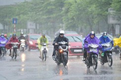  Thời tiết 8/6: Bắc Bộ có mưa vừa, có nơi mưa to đến rất to và dông mạnh