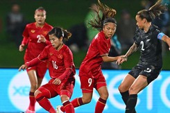 Huỳnh Như - Thanh Nhã nỗ lực, ĐT nữ Việt Nam nhận kết quả chấp nhận được trước New Zealand