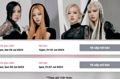 Săn vé concert Blackpink chính thức ở đâu, lưu ý những gì?