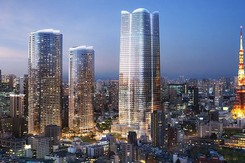 Nhật Bản hoàn tất xây dựng tòa nhà chọc trời ở Tokyo