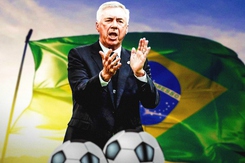 Ancelotti chính thức làm thầy Neymar, Brazil sẵn sàng săn danh hiệu đầu tiên ngay năm 2024
